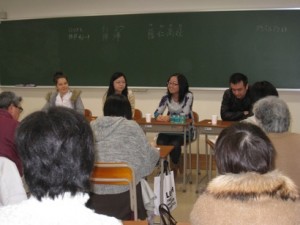 パネリストは4人の学習者