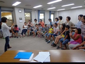 夏休み子ども日本語教室