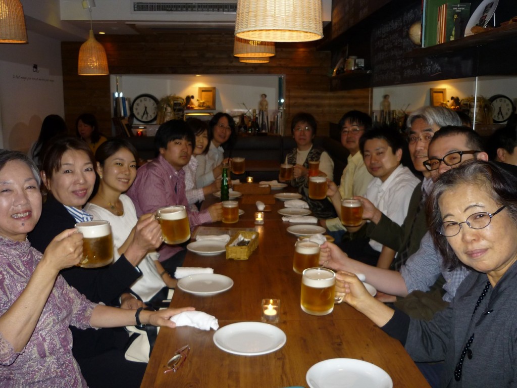 いつものお店で懇親会