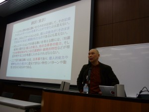 話をする柳瀬陽介さん