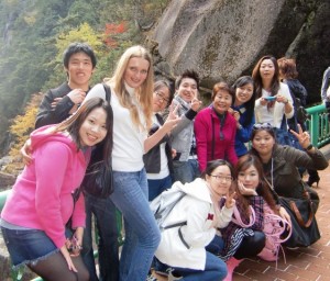 校外学習で昇仙峡に行きました。