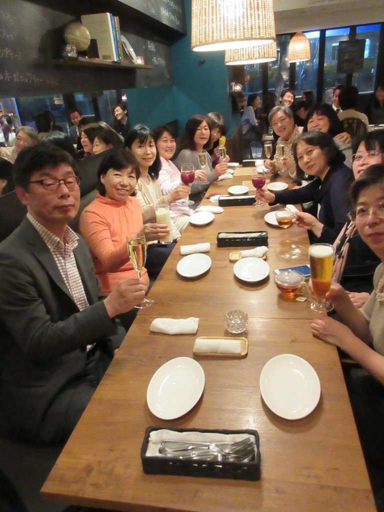 ターブルドペールでの懇親会