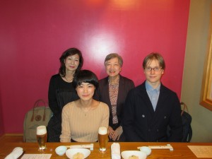 アンティさん夫妻、紹介してくださった千鶴子さんと一緒に